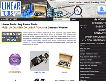 Tablet Screenshot of linear-tools.com